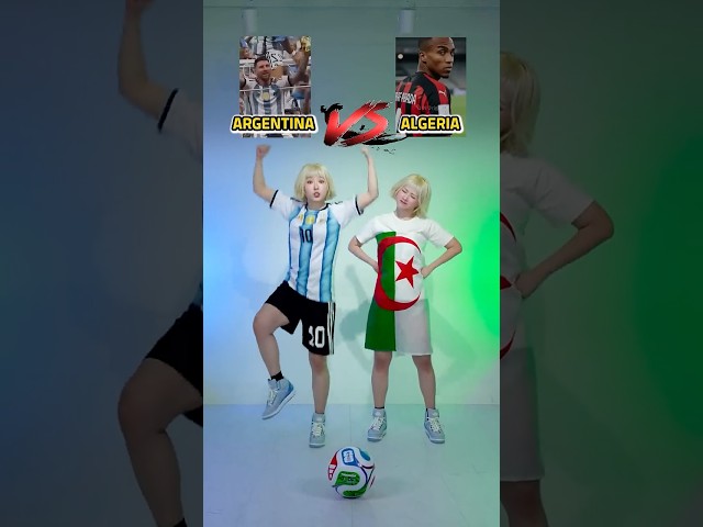 ARGENTINA vs ALGERIA🔥 Which Team?😳 FIFA World Cup⚽
