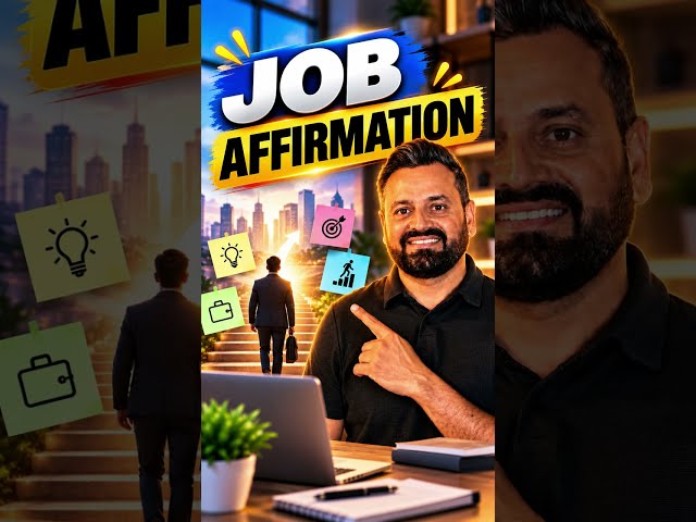 Having Affirmations While Looking for a Job #shorts #viral #jobsearch #motivation