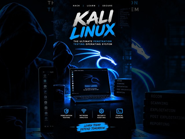 Kali Linux Tutorial 🐉 | Ethical Hacking & Cybersecurity #Shorts