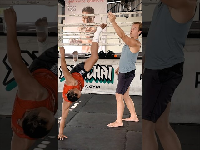 Saenchai's Cartwheel Kick π¦Άπ₯