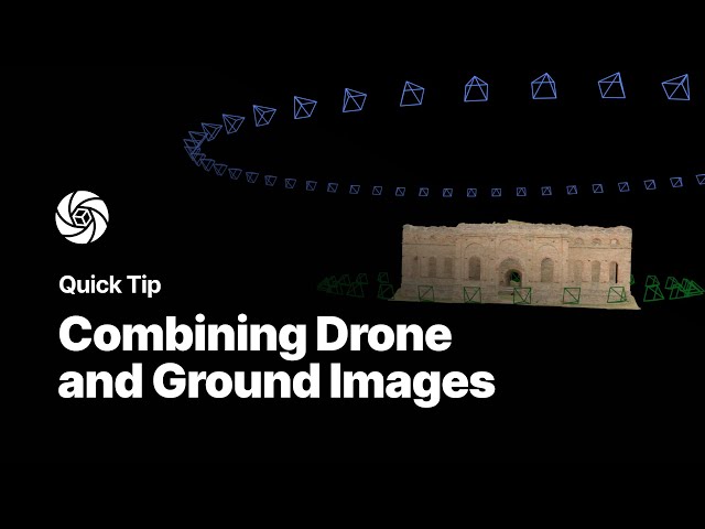 Drone capture for easy alignment | Photogrammetry quick tip