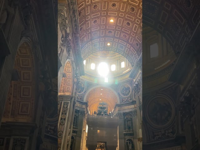 Vatican City - Inside St Peter’s Basilica