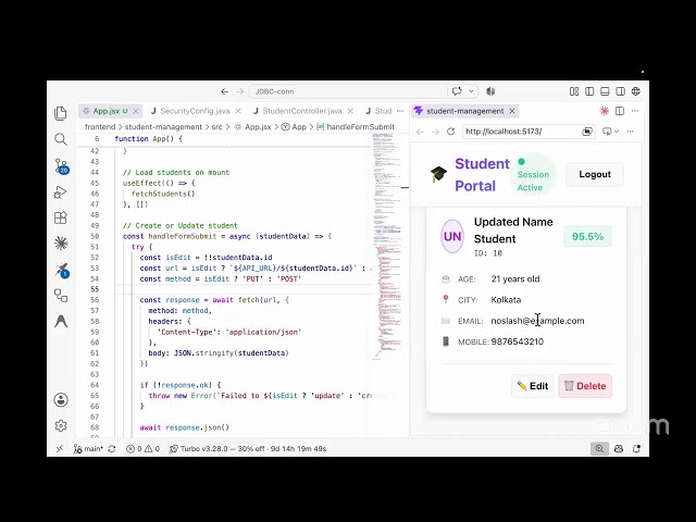 Day 28-30 | FINAL Master Class: React + Full Stack Project! | 30-Day Java Bootcamp
