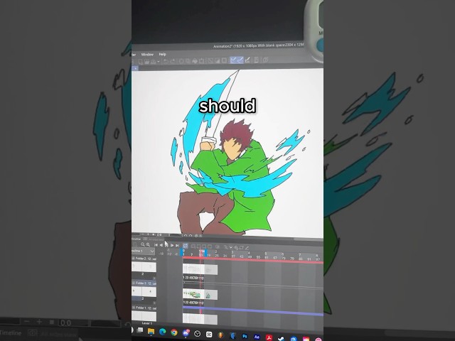 1 Hour ANIMATION Challenge!! 👀🎨 #artchallenge