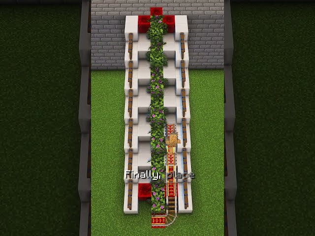 how to make a working escalator #minecraft@IvanRudskoy