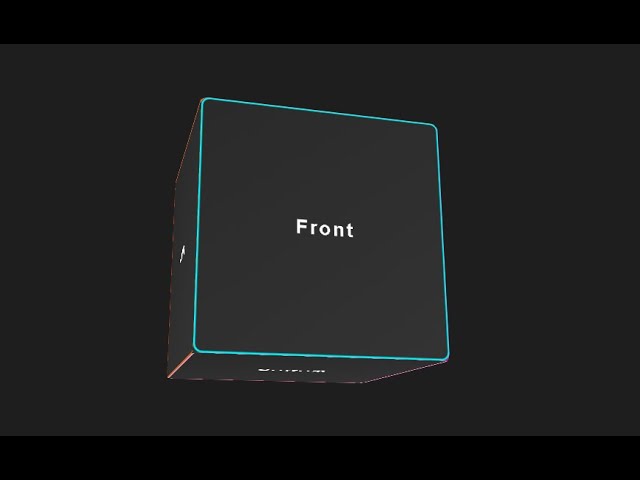 Live coding: How to Create a 3D Cube Box | using HTML & CSS only