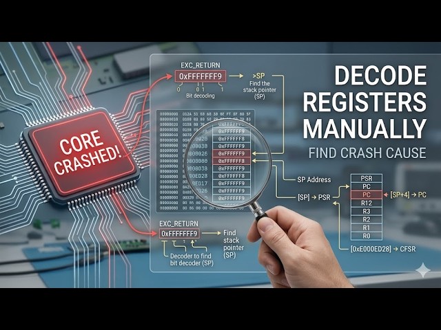Decoding ARM HardFault Handlers Manually