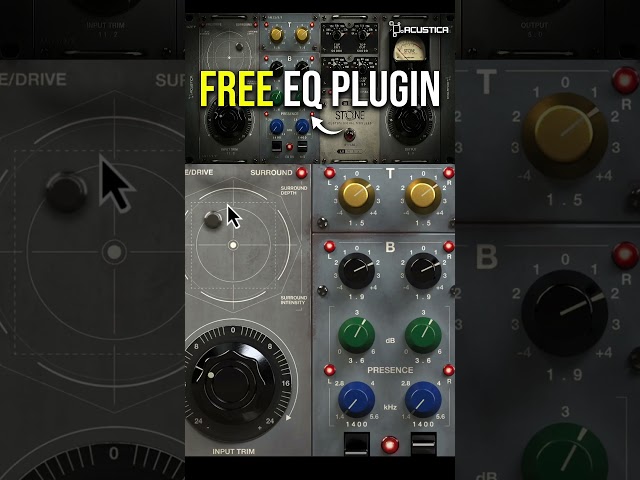 This FREE plugin adds a vintage British tone instantly.STONE by Acustica AUdio