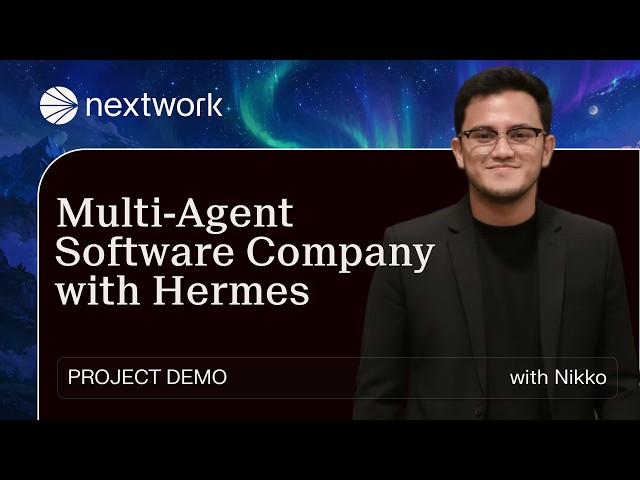 Multi-Agent Software Company with Hermes | Hermes Series Part 4