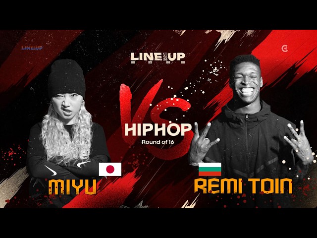 16 -1 MIYU (JP) VS REMI TOIN (BG) HIPHOP ROUND OF 16ㅣ2026 LINE UP XI🇰🇷
