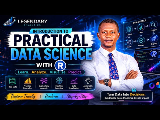 Practical Data Science with R Programming | 100% Free Project-Driven Programme