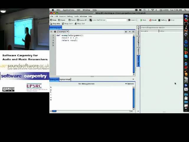 Editors and IDEs (Software Carpentry)