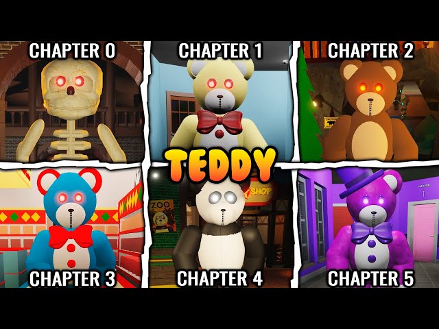 Teddy: Chapter 0, 1, 2, 3, 4, 5 | Full Walkthrough + All Endings | Roblox