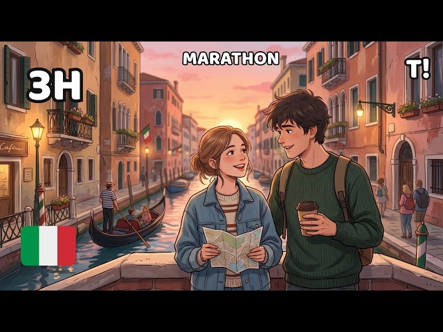Best Italian Dialogues of July 🇮🇹🍕 | 3-Hour Listening Marathon for Beginners