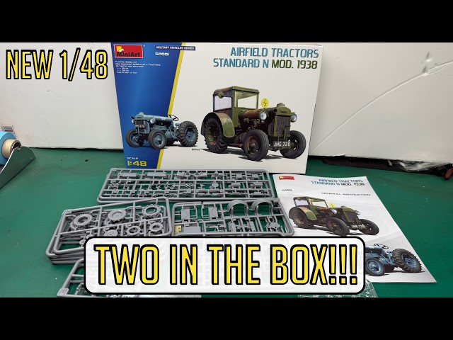 MiniArt 1:48 Scale Fordson Model N Tractor | What's Inside - THERE IS 2!!