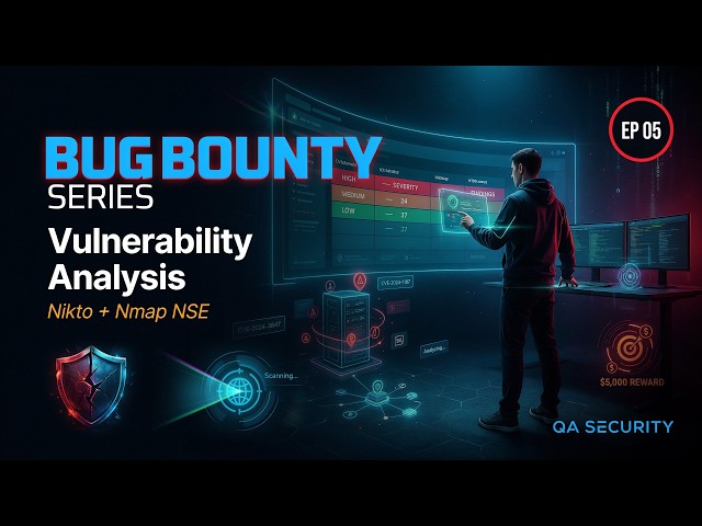 Learn Vulnerability Analysis using Nmap & Nikto | Bug Bounty Course Episode 5