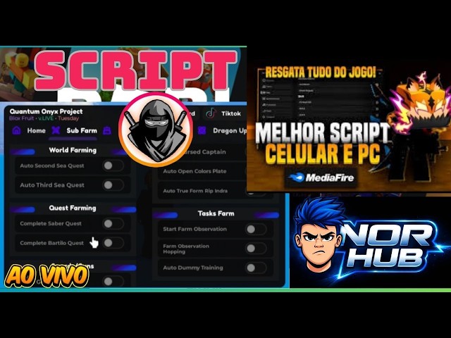 ⚡MELHOR SCRIPT e EXECUTOR  GRATUITO DE BLOX FRUIT !!!