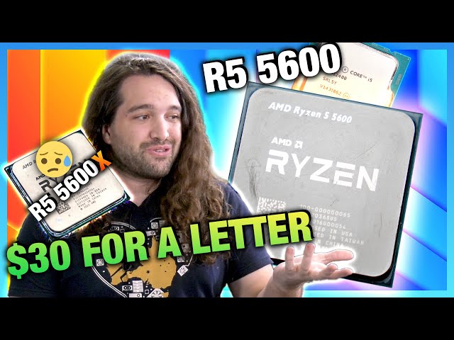 AMD Ryzen 5 5600 vs. i5-12400 & 5600X CPU Review & Benchmarks