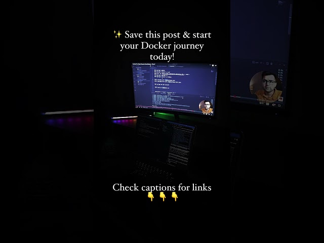 Learning Docker #coding #ai #music #games #developer #projects #docker