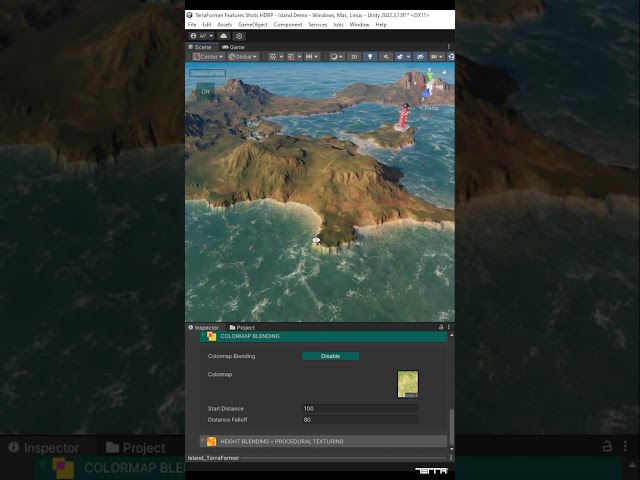 Where Game Visuals Meet Reality, TerraFormer's Satellite Image Blending #shorts