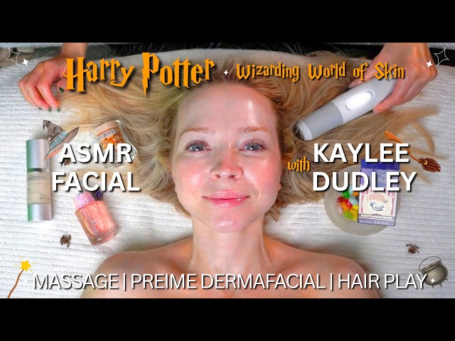 Harry Potter ASMR Facial with Kaylee Dudley 🪄 | Wizarding World of Skin