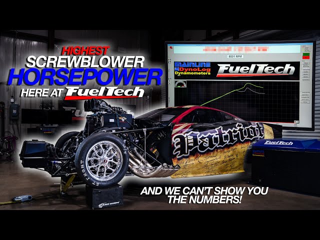 Screw-Blown C7 Corvette ProMod Sets a FuelTech Hub Dyno Record!