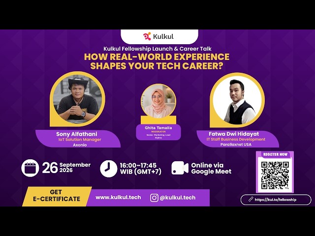 Kulkul Career Talk: How Real-World Experience Shapes Your Tech Career?