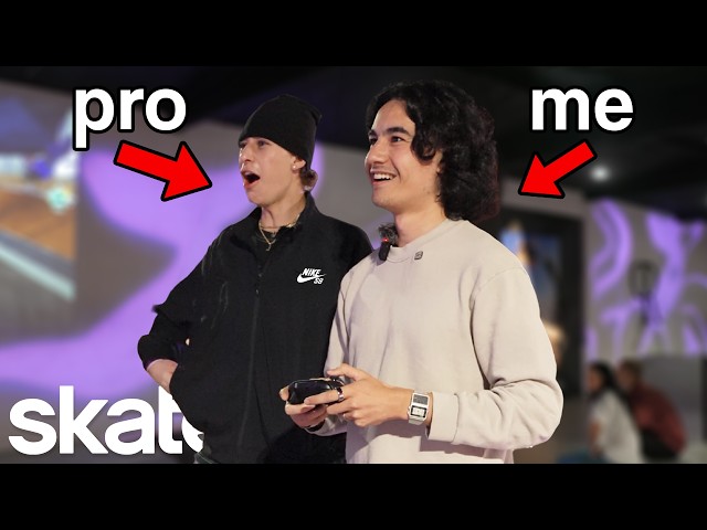 I Battled PRO SKATERS in Skate…