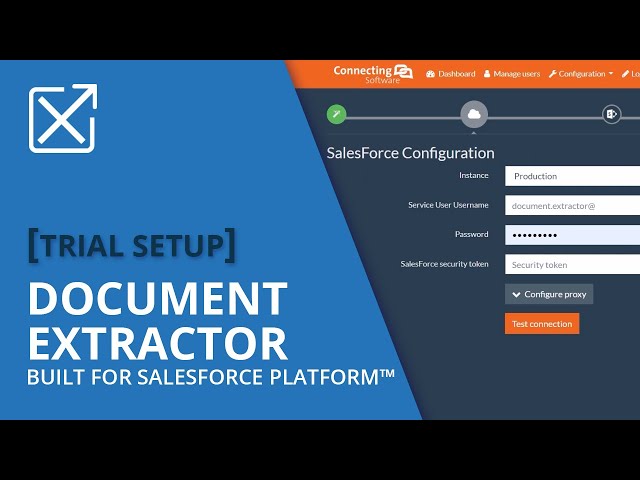 Document Extractor Built for Salesforce Platform™ - Trial Setup (Sandbox and Production)