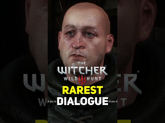 Witcher 3 Rare Dialogue - Ask Doppler to Be Caleb Menge