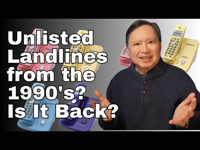 The Unlisted Landline Is Back in 2026