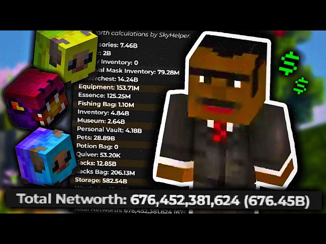 How do the richest players make their Billions? (Hypixel Skyblock)