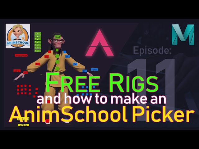 How To Use Animschool Picker (Episode 11) | How To Be A 3D Animator 2020