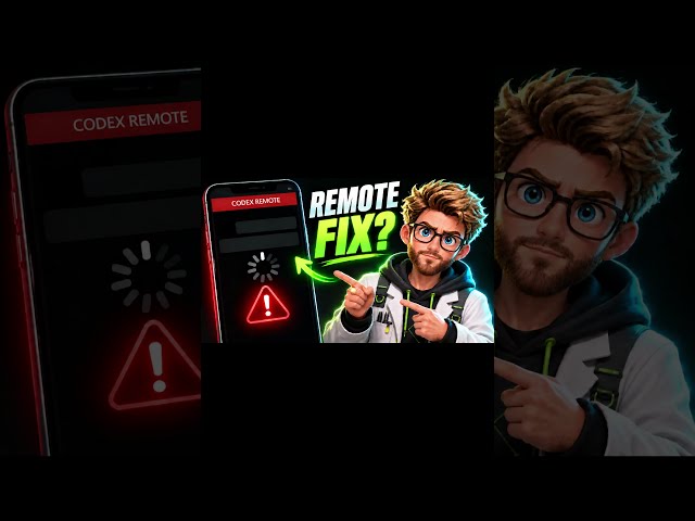 Codex Remote Thread Won’t Load? Try This Fix