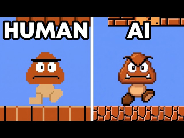 Me vs AI Make Mario From Scratch