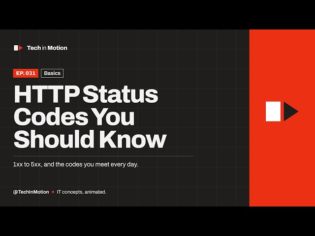 HTTP Status Codes Explained in 1 Minute