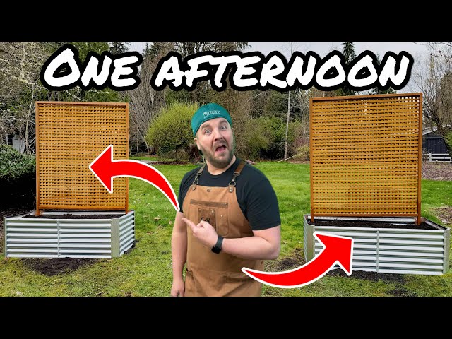 Easy DIY Trellises and Raised Garden Beds: Additional Styles & Tips Shown