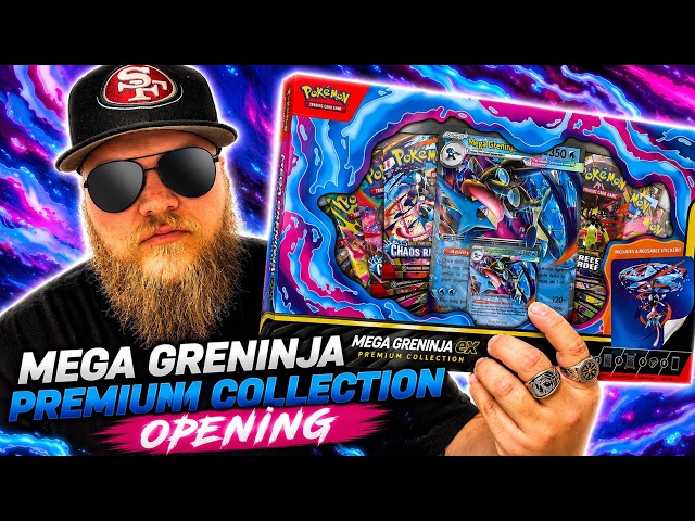 MEGA GRENINJA EX PREMIUM COLLECTION Opening!