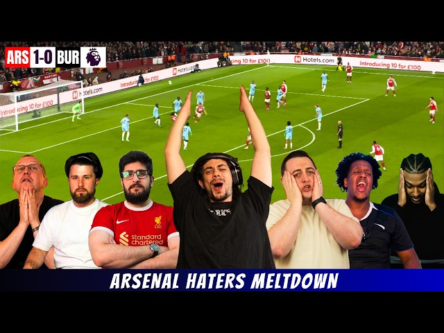 Arsenal's Rivals & Haters HEARTBROKEN 💔 Reactions to Arsenal 1-0 Burnley