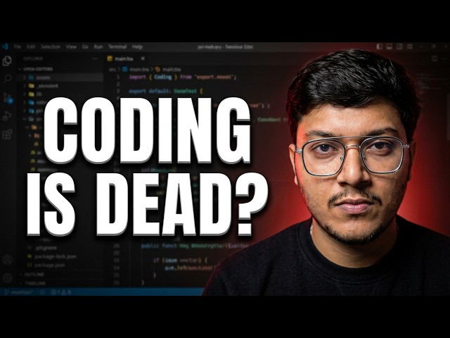 Coding is DEAD for Freshers? The Truth About AGI & Jobs