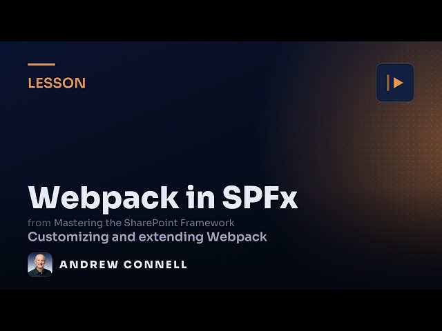 How SPFx Uses Webpack