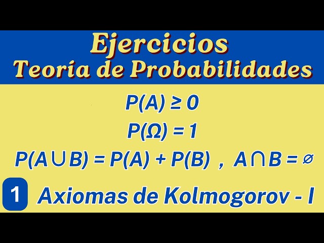 01 - Kolmogorov Axioms - PROOFS - FCE - UNMSM Statistics I - 2026 - II