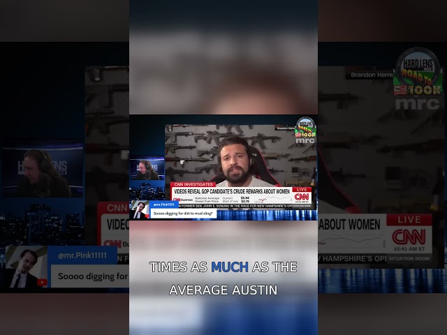 CNN clips of Brandon Herrera's FUNNY jokes and insults