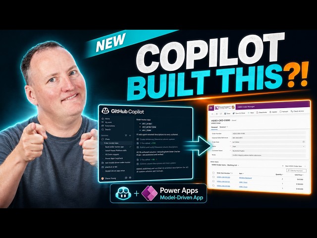 GitHub Copilot Built My Power Apps Model-Driven App