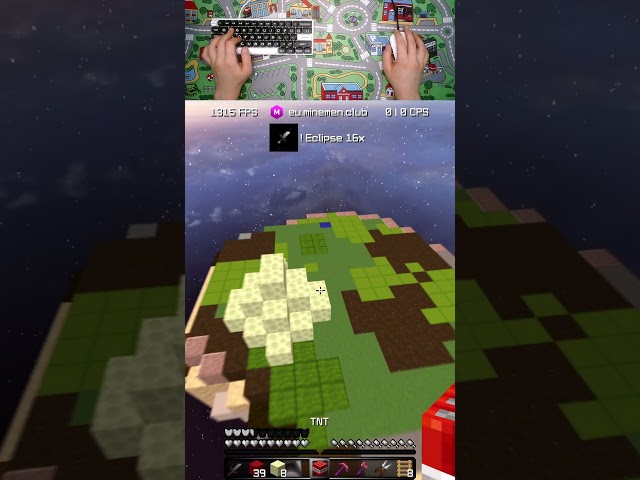 INSANE FINAL PLAY #shorts #viral #gaming #minecraft #minemenclub #pvp #fireballfight
