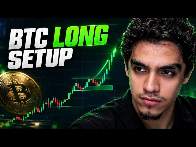New Bitcoin Long Setup & Target (Live Trading) 🚨