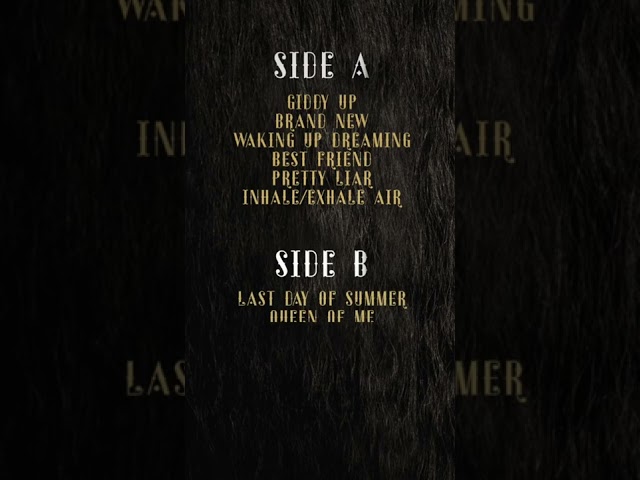 I’m excited to share the Queen Of Me tracklist with you all!