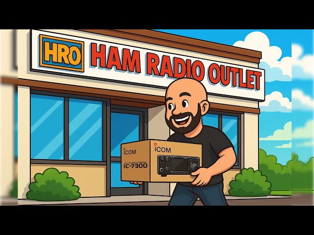 THIS WAS USED!? IC-7300 Unboxing Adventure