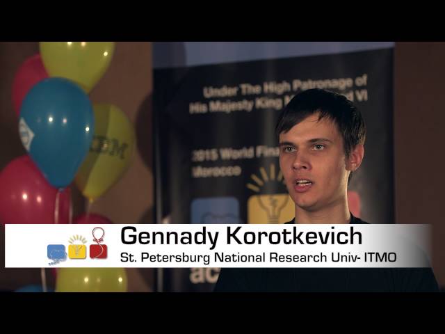 ICPC 2015: How teams prepare