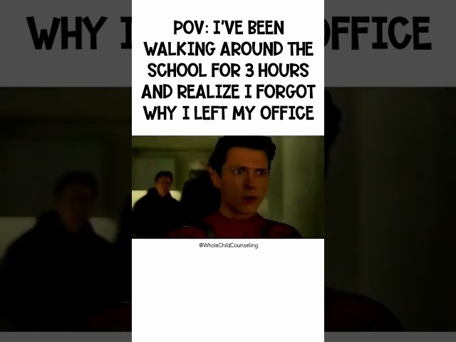 #schoolsocialworker with some #executivefunctioning and #workingmemory challenges 😆